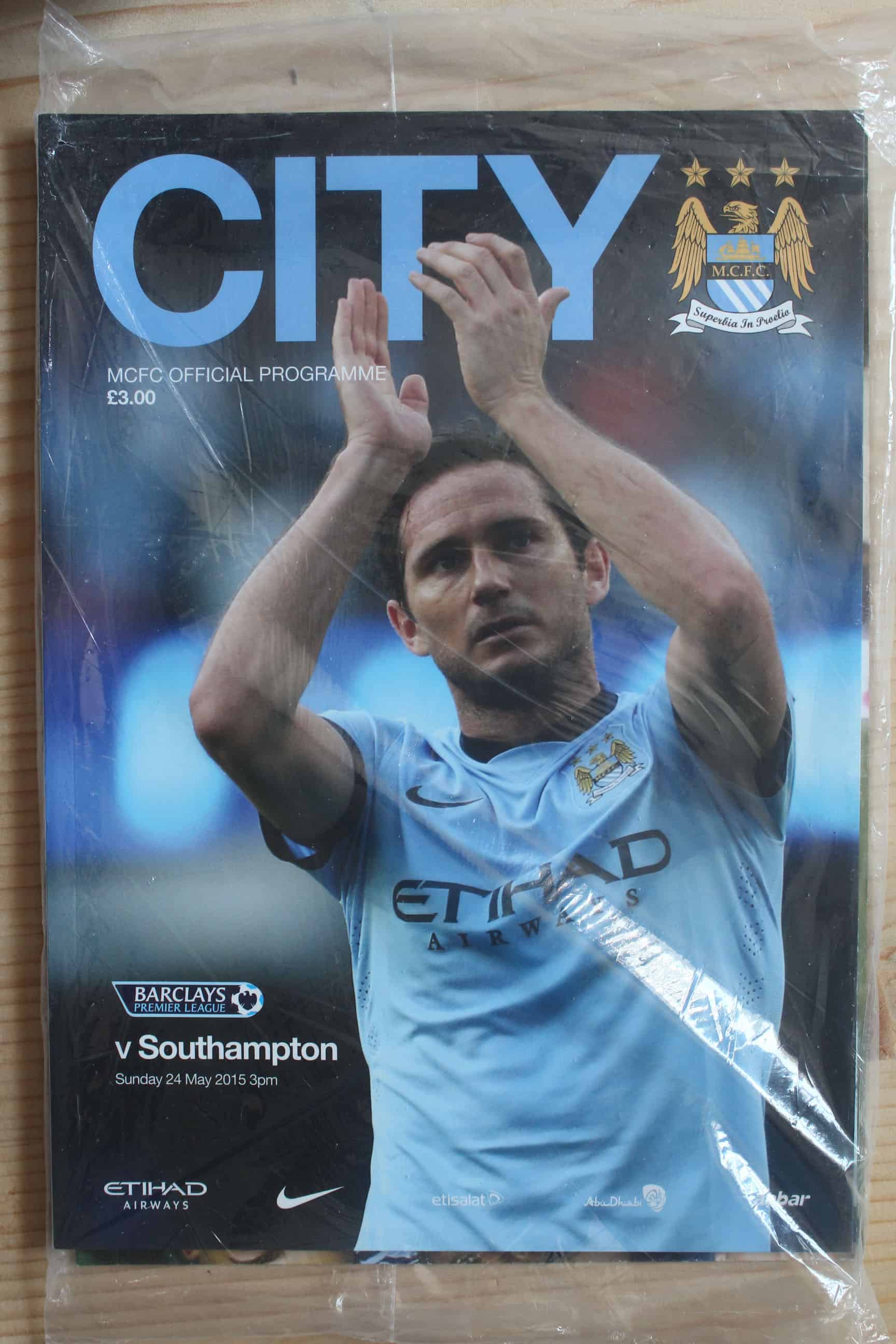 Manchester City FC v Southampton FC